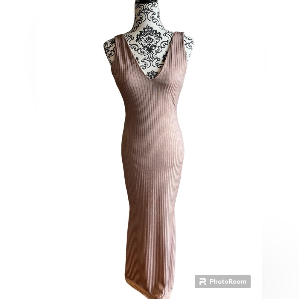 Revolve privacy please ribbed bodycon maxi dress